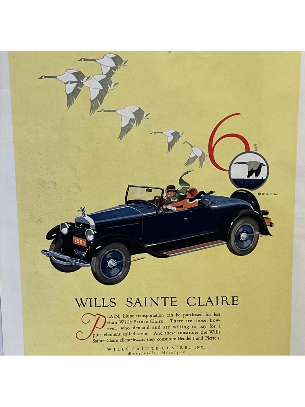 Vintage 1926 Time Magazine Advertisement